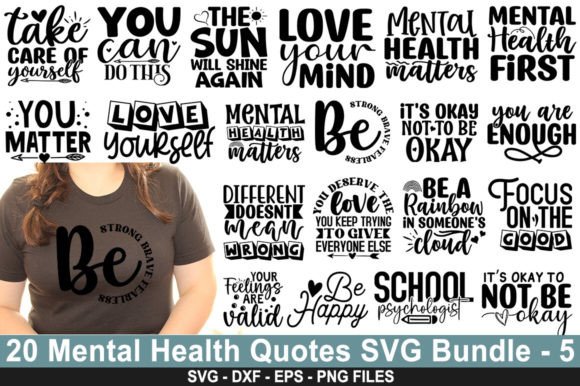 Download Mental Health SVG Bundle - Premium Resources