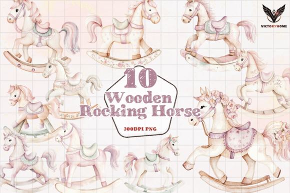 Download Wooden Rocking Horse PNG - Rocking horse Collection